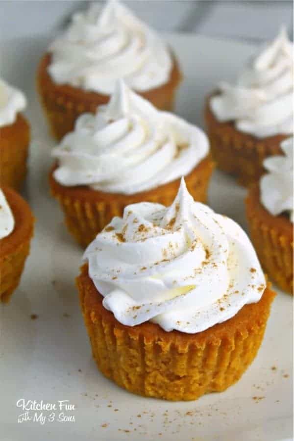 Pumpkin Pie Cupcakes