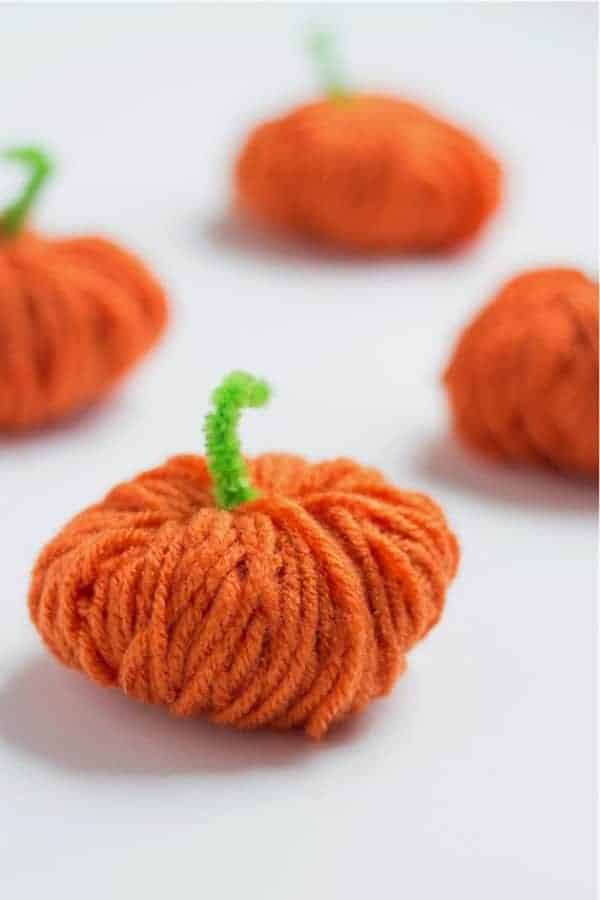 Yarn Pumpkins