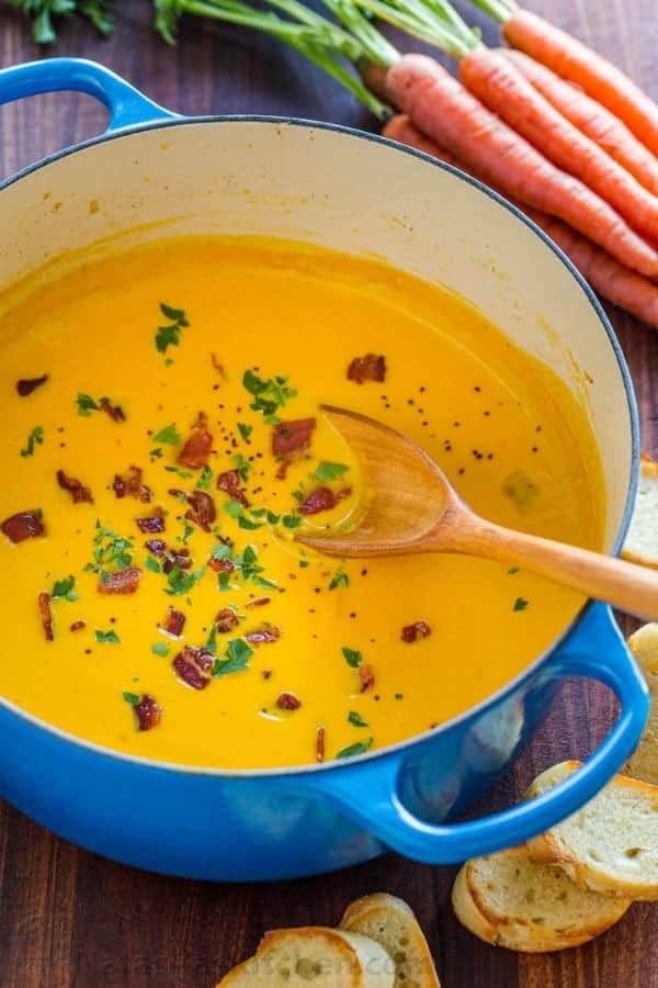 CREAMY CARROT SOUP