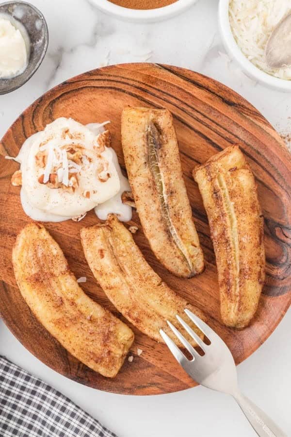 AIR FRYER BANANAS