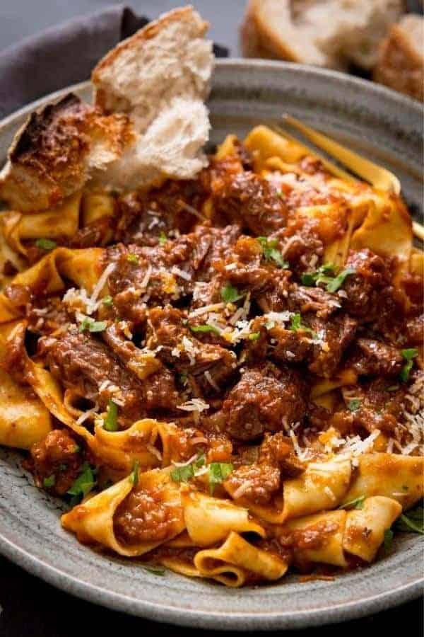 BIG BATCH BEEF RAGU WITH PASTA