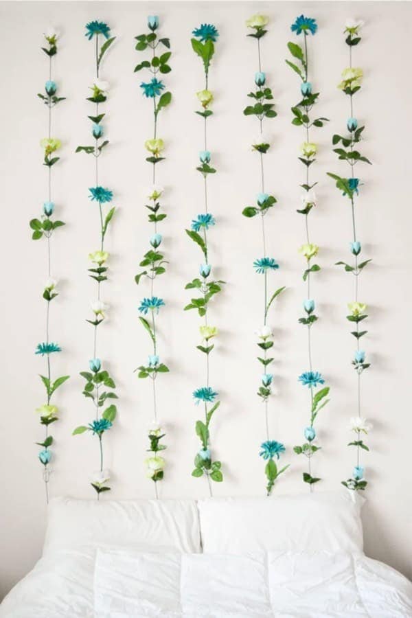 DIY Flower Wall