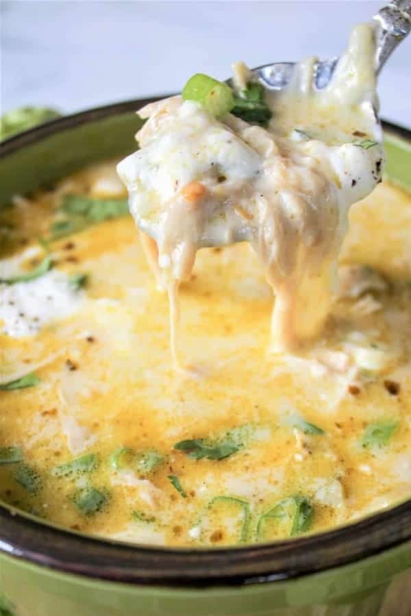 GREEN ENCHILADAS CHICKEN SOUP