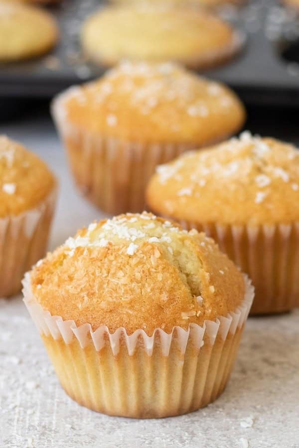 LEMON COCONUT MUFFINS