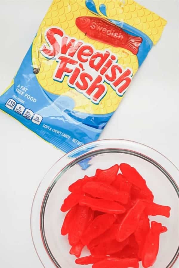 Edible Slime with Swedish Fish