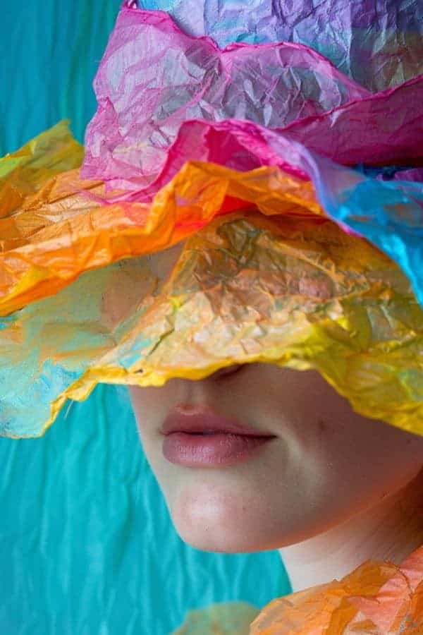 TISSUE PAPER HATS