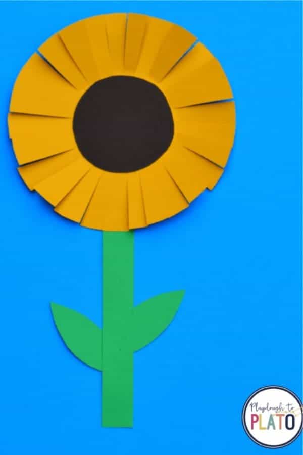 Sunflower Craft for Kids