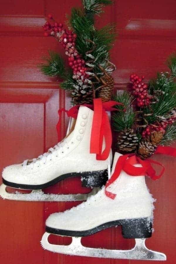 HANGING ICE SKATES DOOR HANGER