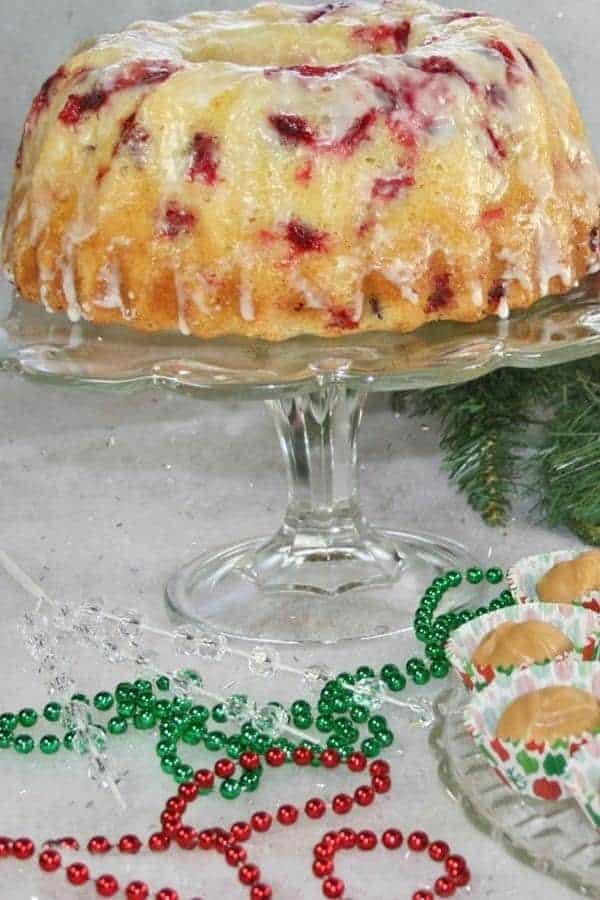 CRANBERRY ORANGE BUNDT CAKE