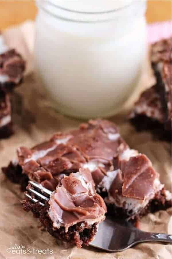 Fudgy Marshmallow Brownies