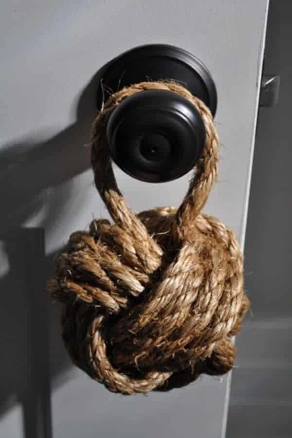 NAUTICAL KNOT DOORSTOP