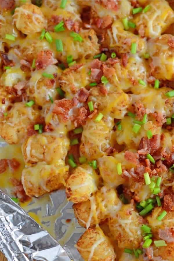 Cheesy Loaded Tater Tots