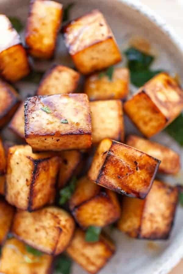 CRISPY AIR FRYER TOFU