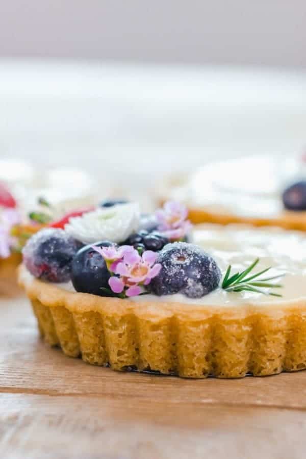 EASY SUGAR COOKIE FRUIT TARTS