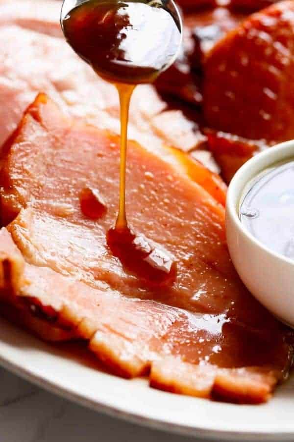 BROWN SUGAR MUSTARD GLAZED HAM