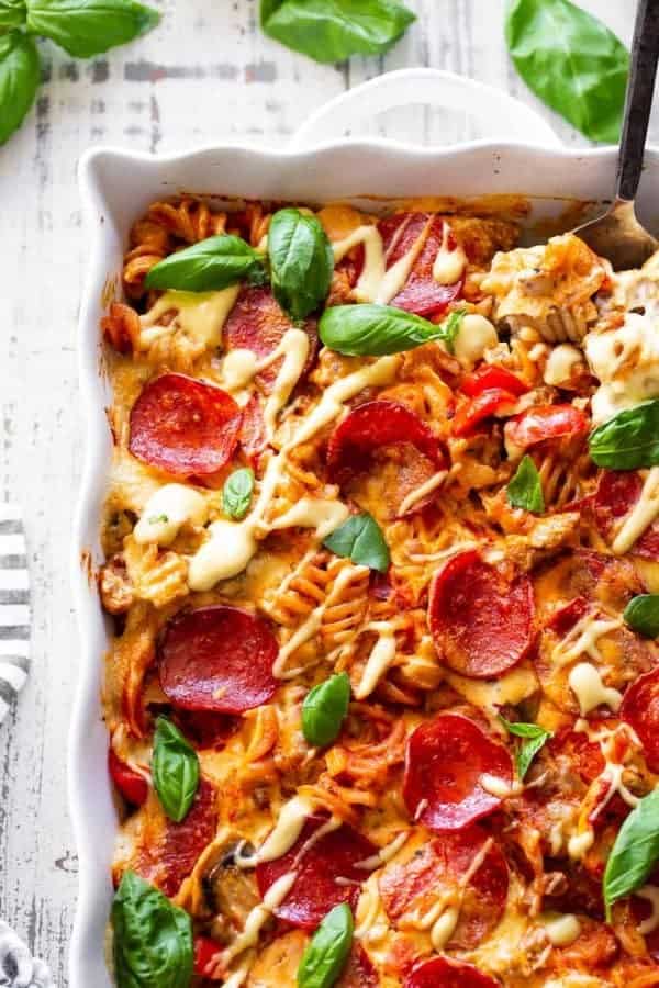 PALEO PIZZA CASSEROLE