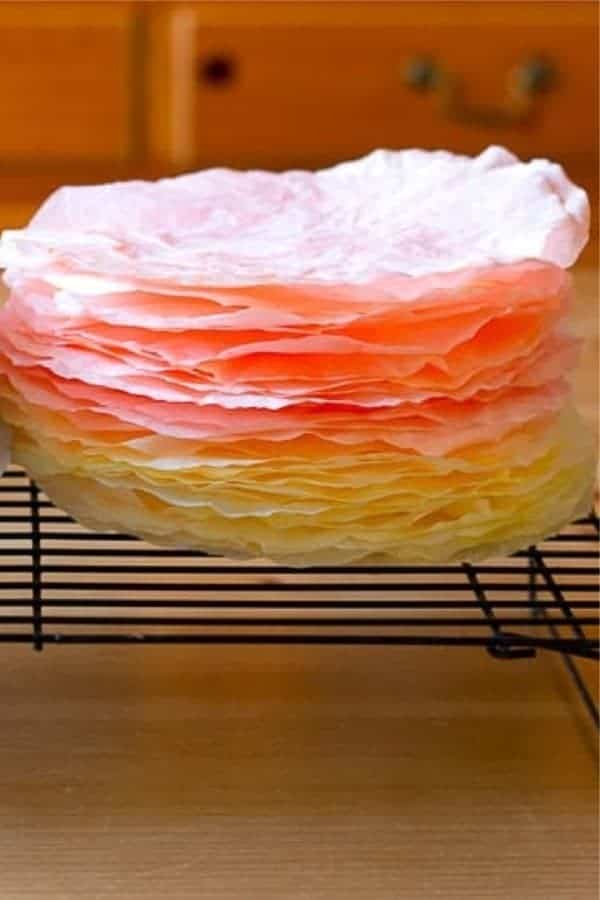 How-To Dye Coffee Filters With Food Coloring