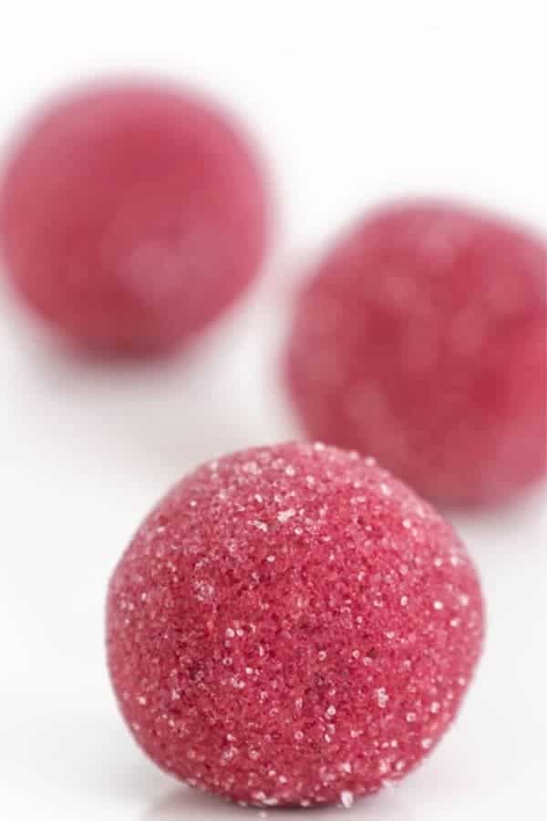 Healthy Keto Raspberry Fat Bombs