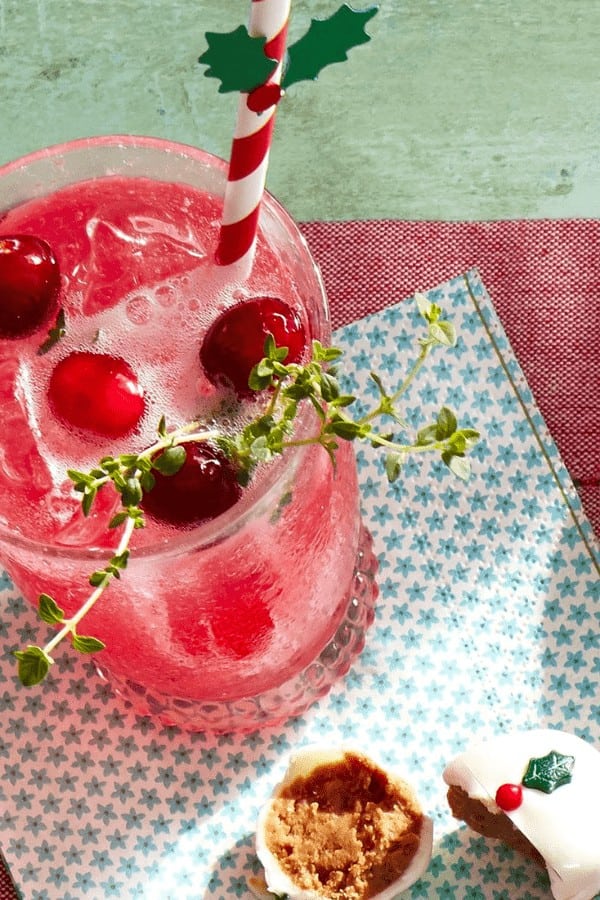 Cranberry Gin Fizz