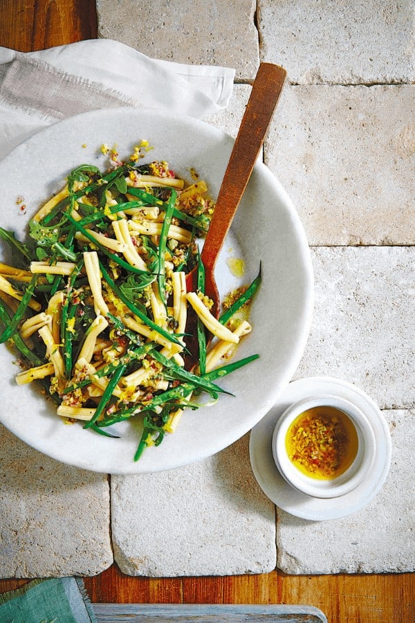 Lemony Green Bean Pasta Salad