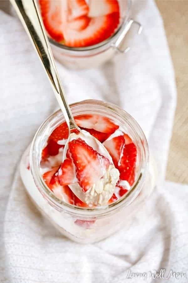 Strawberries and Cream Oats