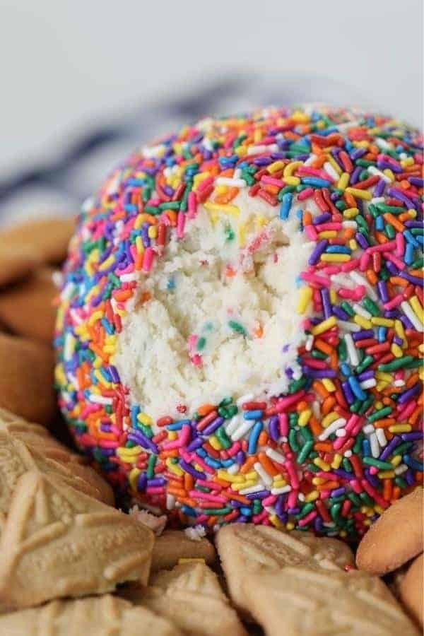 BIRTHDAY CAKE CHEESE BALL