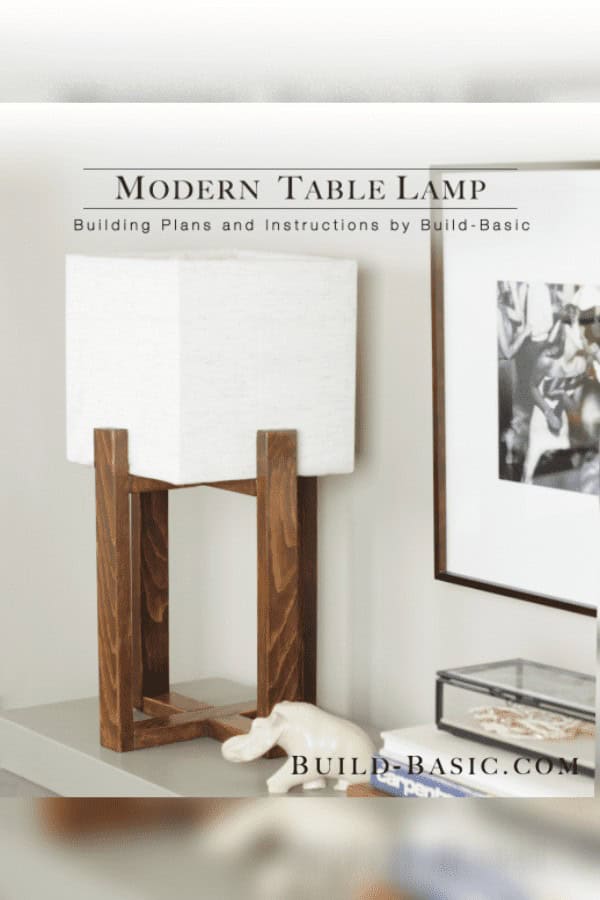 Modern Wooden Table Lamp