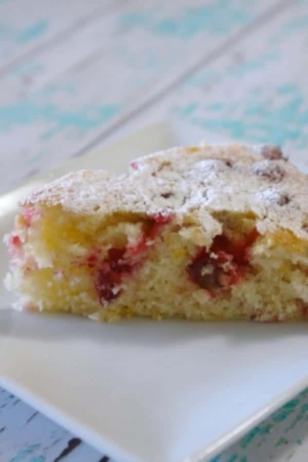 CHRISTMAS CRANBERRY CAKE