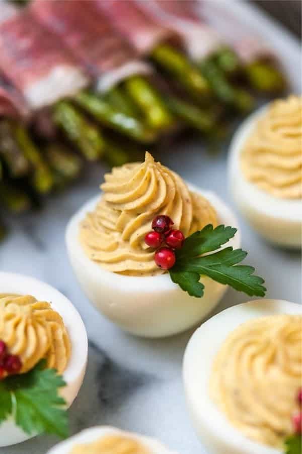 Merry Little Christmas Deviled Eggs