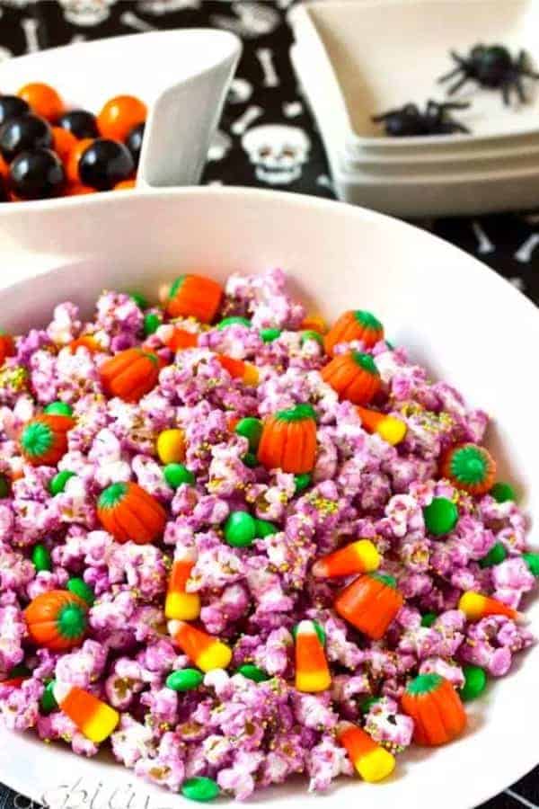 Halloween Popcorn Mix