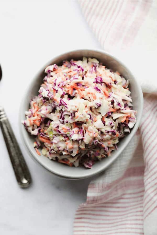 Classic Vegan Coleslaw