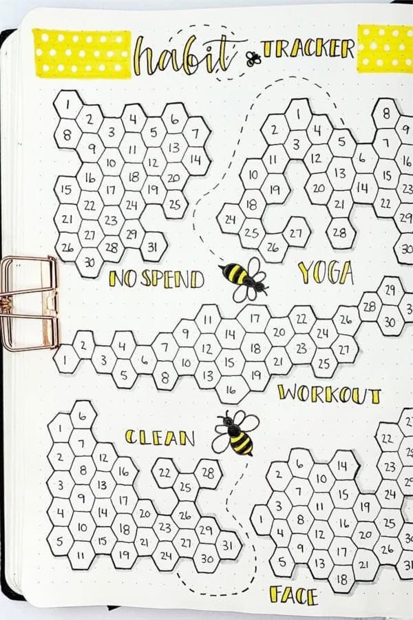 Bumble Bee Habit Tracker