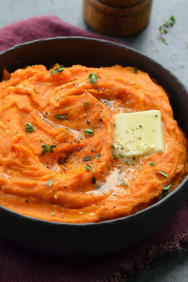 MASHED SWEET POTATOES