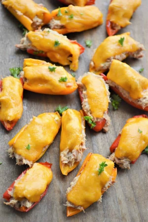 KETO TUNA MELT POPPERS