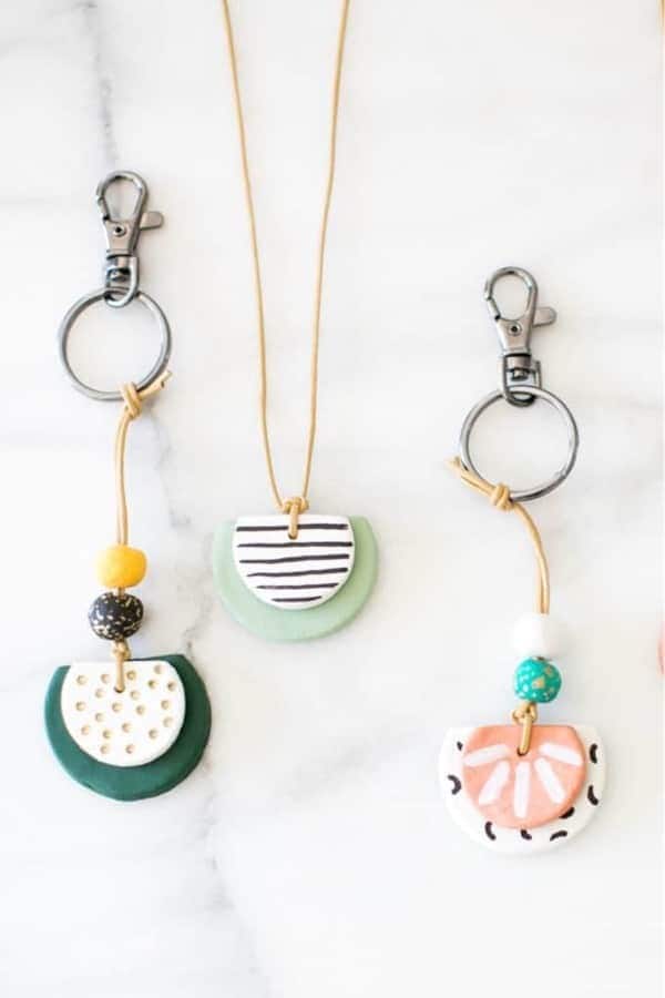 DIY Essential Oil Diffuser Necklace and Key Chain