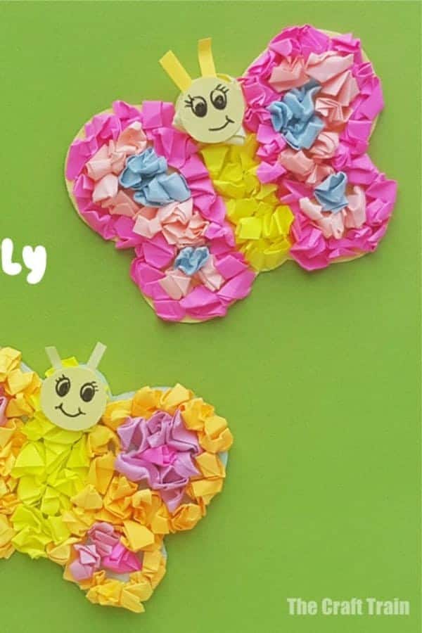 Paper Butterfly Craft