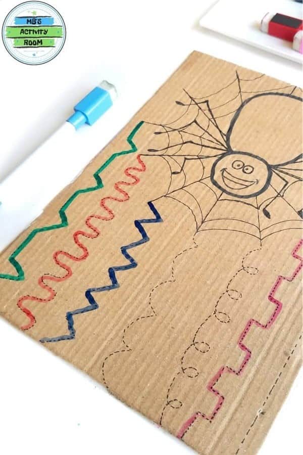 Cardboard Drawing Craft For Kids