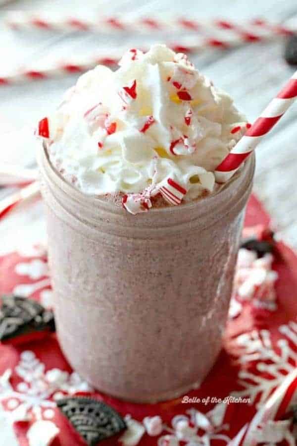 PEPPERMINT OREO MILKSHAKE