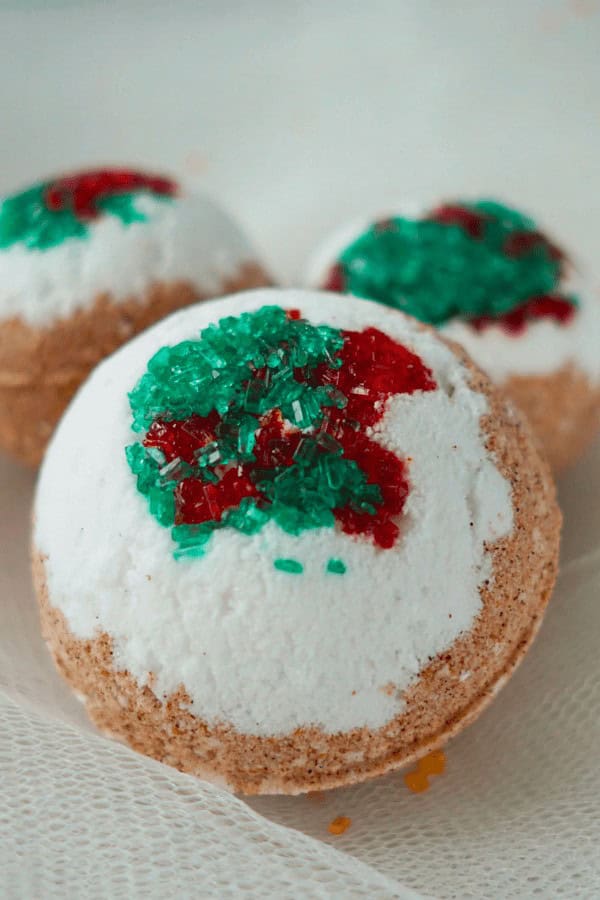 Gingerbread House Bath Bombs