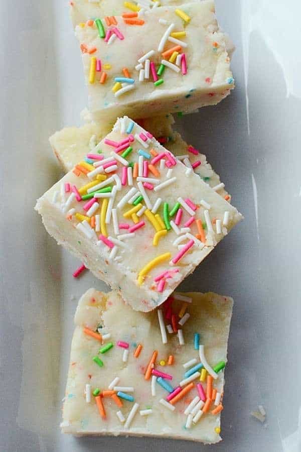 Birthday Cake Fudge