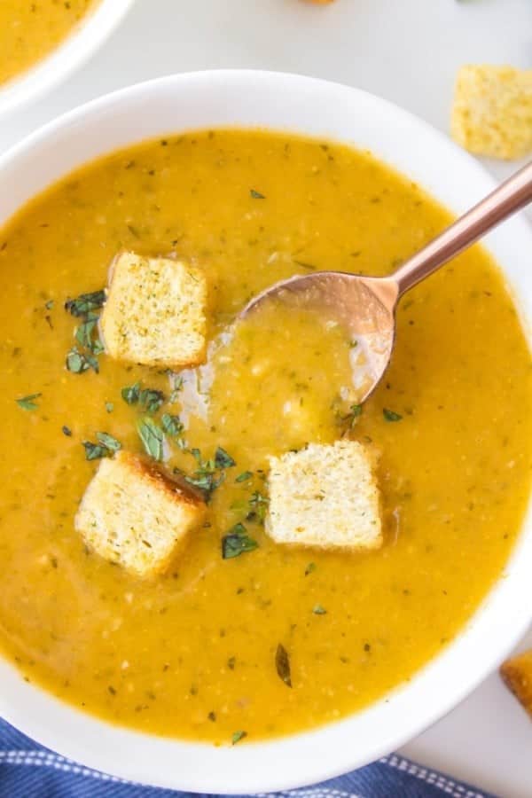 ZUCCHINI FRESH OREGANO SOUP