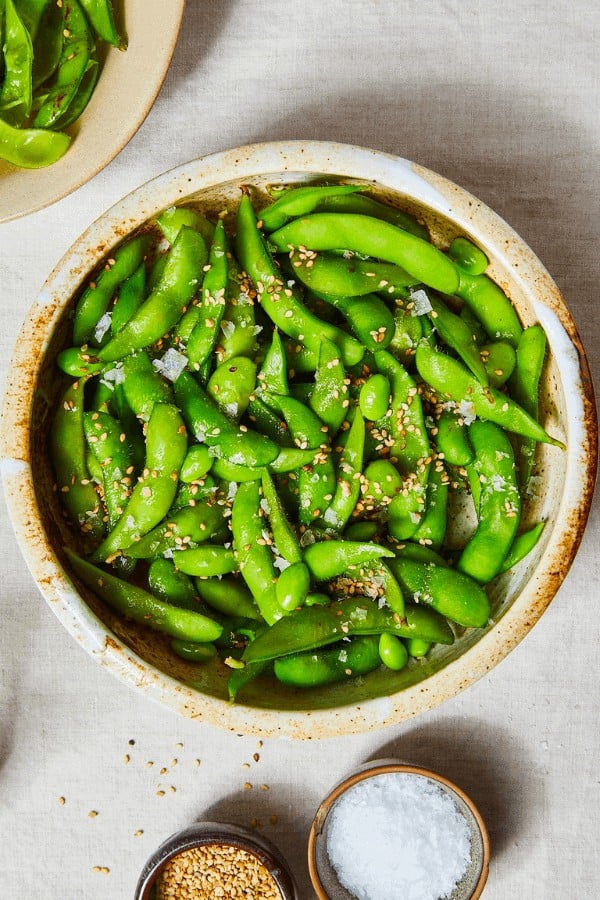 Edamame with Sea Salt