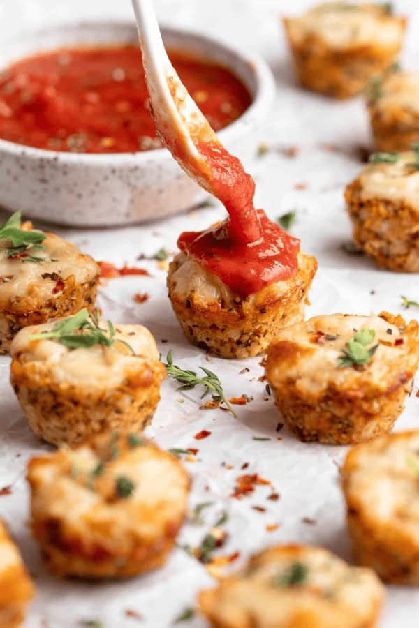 Cauliflower Pizza Bites