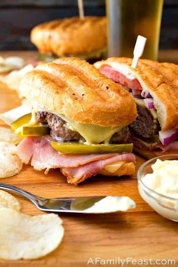 Cuban Panini Burger