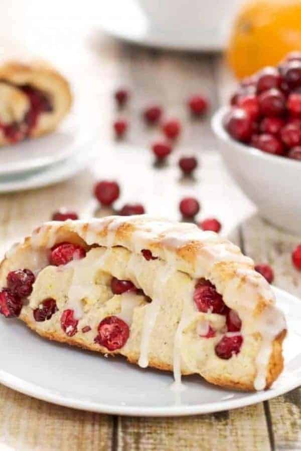 FRESH CRANBERRY SCONES