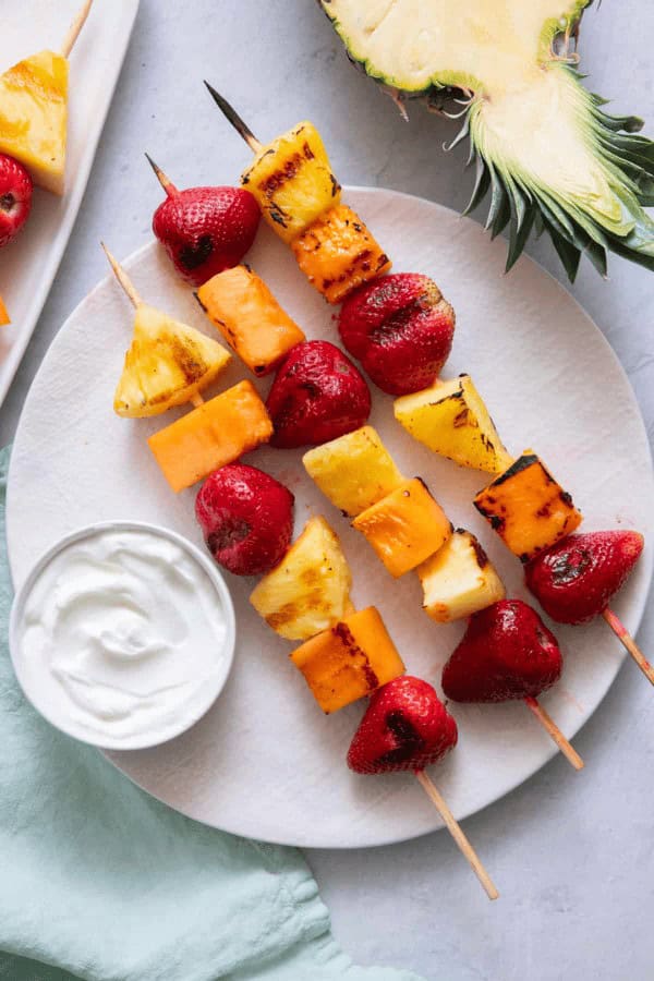 Grilled Fruit Kabobs