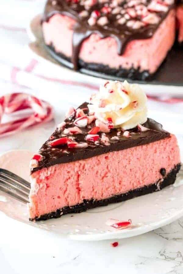 PEPPERMINT CHEESECAKE