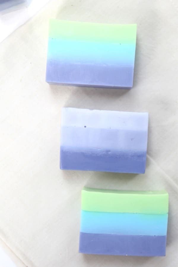 Ombre Melt and Pour Soap