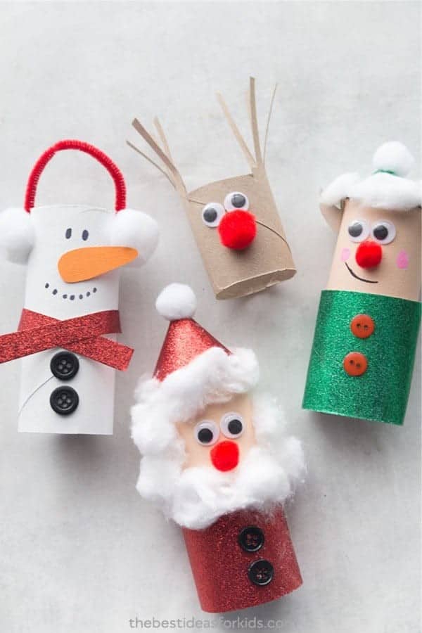 Christmas Toilet Paper Roll Crafts