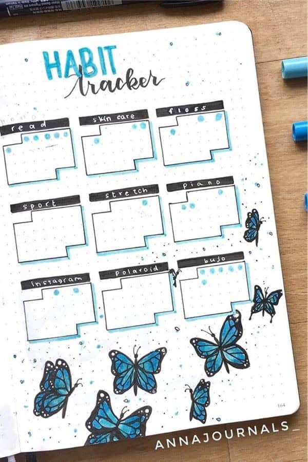 Butterfly Habit Tracker